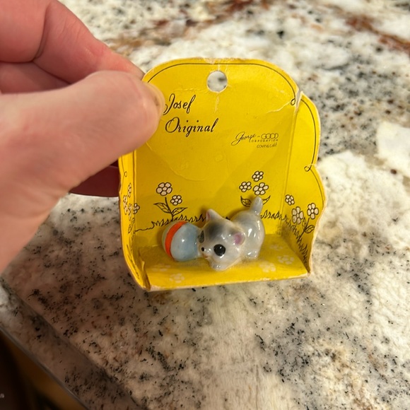 Josef original George good kitten figure - Picture 1 of 3